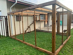 3.0 X 4.0 Catio with window box Muldersdrift