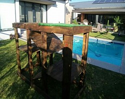 Fixing fences, cat jungle gym Waterfall estate