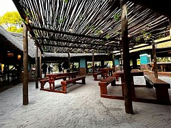 Mozambik Harties indoor Pergola,2 outdoor playgrounds