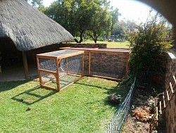 3 rabbit enclosures Midrand