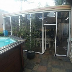 Catio Patio Enclosure steel with Plexiglass Rustenburg